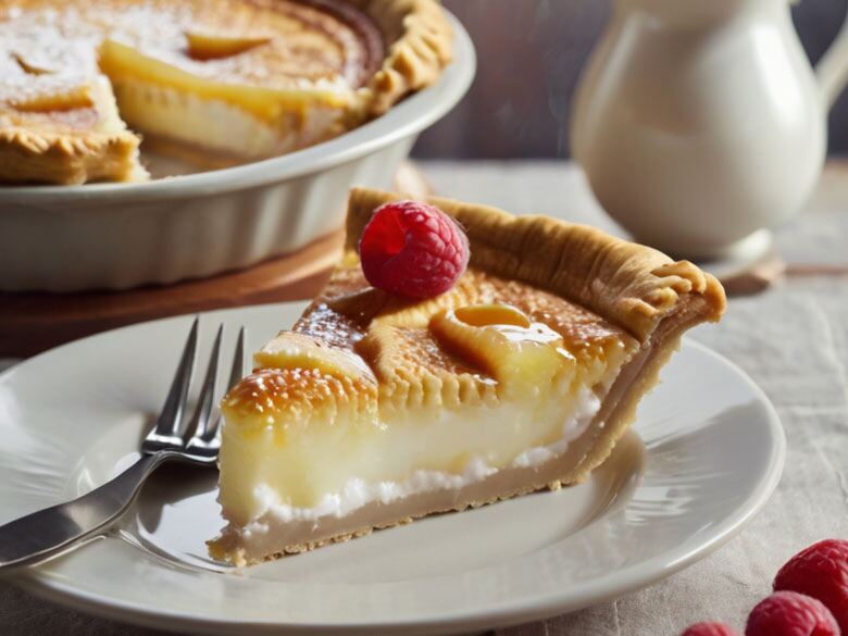 Wick's Sugar Cream Pie Recipe